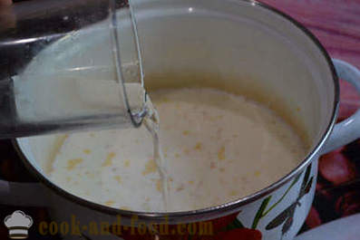 Paano upang maghurno sa hurno sa isang kalabasa porridge - isang hakbang-hakbang recipe