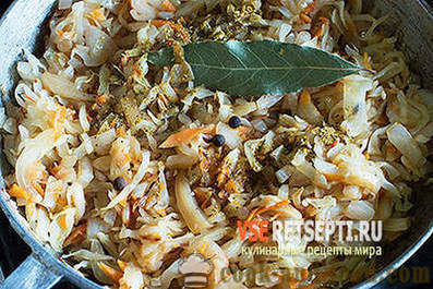 Vegetarian nilagang gulay na may repolyo