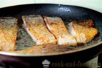 Fish bake na may gulay sa oven