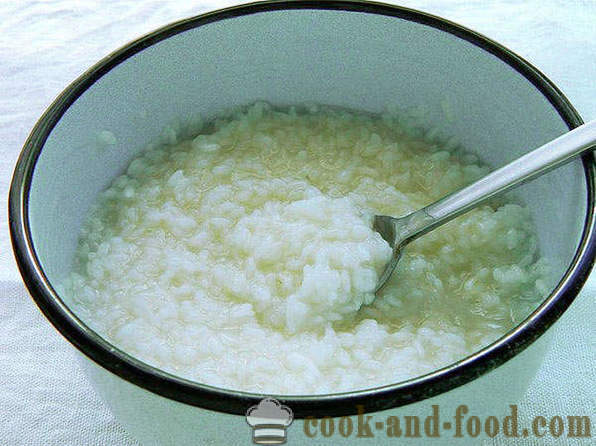 Milk rice porridge - Hakbang sa pamamagitan ng hakbang recipe