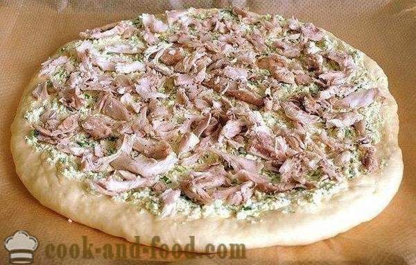 Homemade pizza rustikong