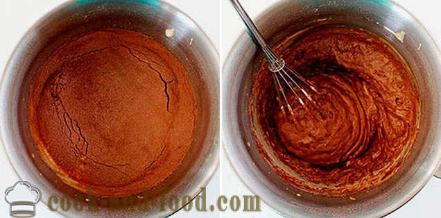 Chocolate cake na may seresa
