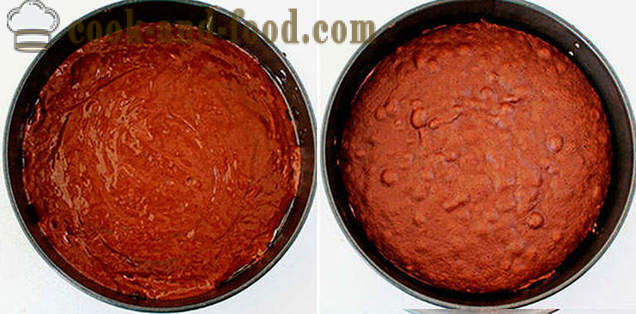 Chocolate cake na may seresa