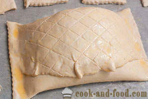 Salmon sa pastry - isang recipe litrato