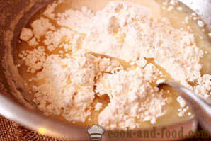 Sweet semolina cake - ang recipe na may larawan