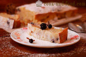 Sweet semolina cake - ang recipe na may larawan