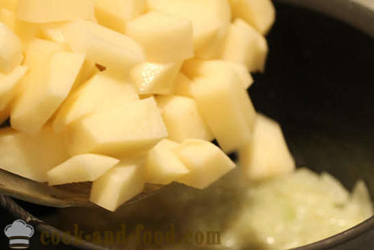 Patatas na sopas na may bawang