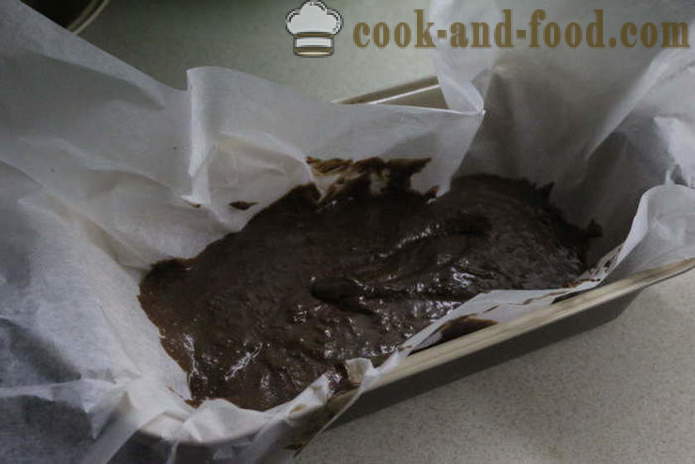 Chocolate cake na may buong peras - kung paano gumawa ng chocolate cake na may peras bahay, hakbang-hakbang recipe litrato