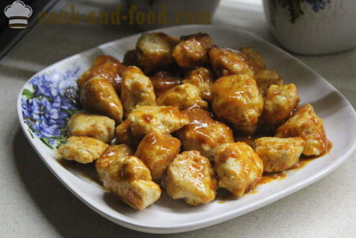 Mitboly Chicken - kung paano magluto bola-bola sa sarsa, hakbang-hakbang photo-recipe sauce mitbolov