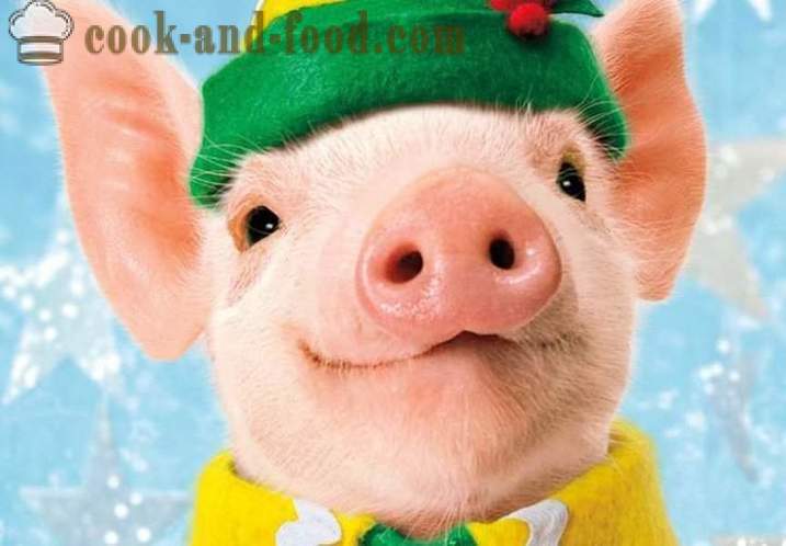Ano upang maghanda para sa Bagong Taon 2019 Taon ng Pig - Menu ng Bagong Taon sa Year of the Pig, o bulugan, mga recipe na may mga larawan