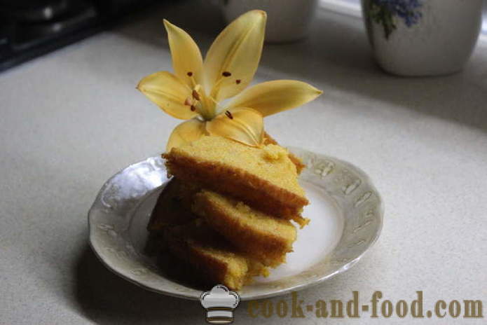 Karot cake na may orange alisan ng balat - kung paano maghurno isang cake na may orange at karot, na may isang hakbang-hakbang recipe litrato