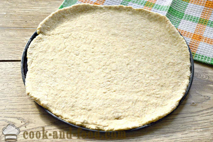 Pie Buong-butil cereal na may manok at bigas - kung paano magluto ng manok pie sa oven, na may isang hakbang-hakbang recipe litrato