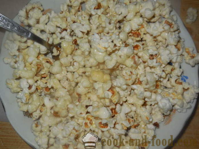 Maalat at matamis na popcorn sa isang pan - kung paano gumawa ng popcorn sa bahay nang maayos, hakbang-hakbang recipe litrato