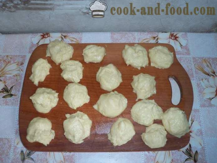 Homemade cookies sa kepe - kung paano maghurno cookies na may kepe nag-aapura, hakbang-hakbang recipe litrato