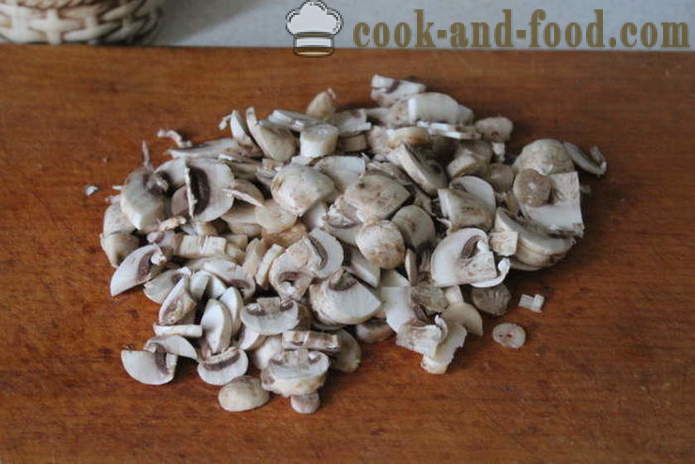 Mag-atas kabute sauce - kung paano magluto ng kabute sauce na may mushroom, isang hakbang-hakbang recipe litrato