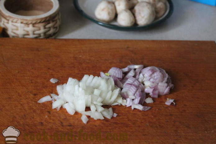 Mag-atas kabute sauce - kung paano magluto ng kabute sauce na may mushroom, isang hakbang-hakbang recipe litrato