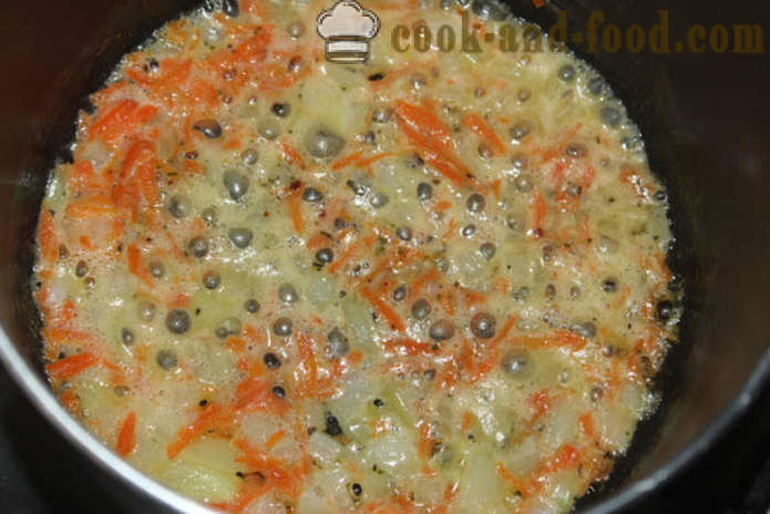 Lentil Pilaf na may manok sa gatas - pati na masarap magluto ang lentils may manok, isang hakbang-hakbang recipe litrato