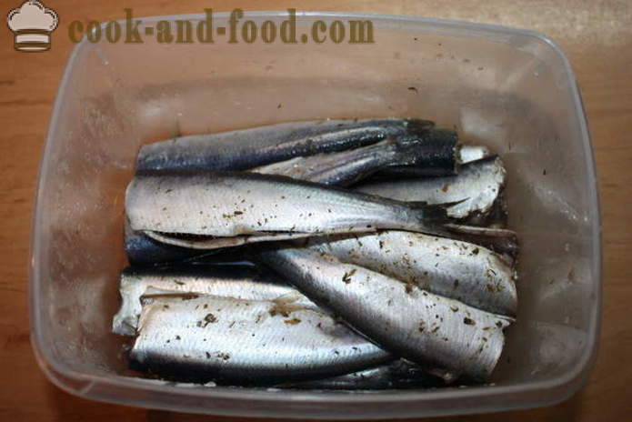 Herring pinirito sa harina - kung paano magluto pritong herring sa isang pan Pagprito, ang isang hakbang-hakbang recipe litrato