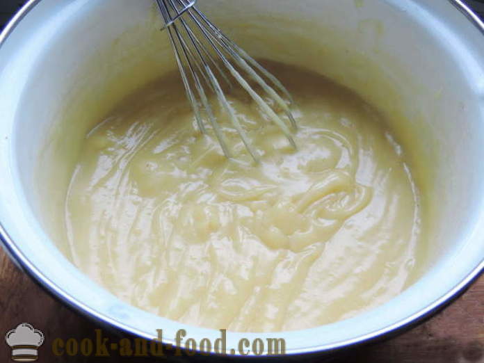 Custard na may kulay-gatas - kung paano gumawa ng creamy leche flan-cream, ang isang hakbang-hakbang recipe litrato