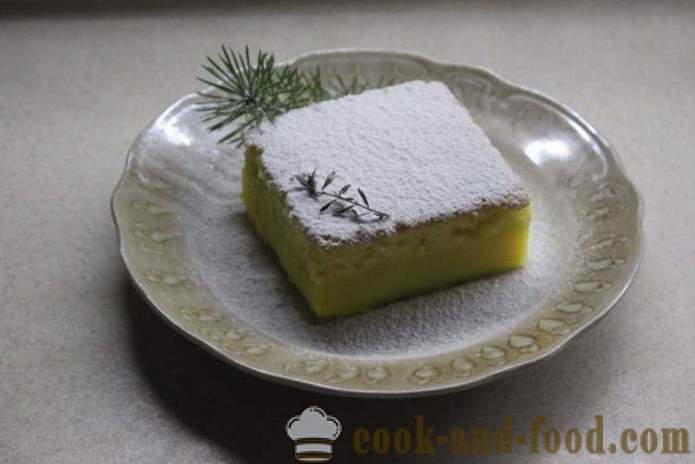 Clever Pie Cake - kung paano maghurno isang cake sa oven para sa isang matalino, hakbang-hakbang recipe litrato