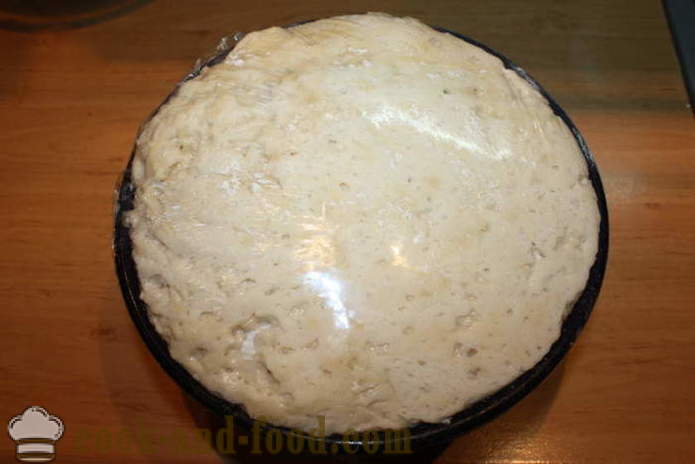 Butter lebadura kuwarta para sa buns - kung paano gumawa ng mantikilya lebadura kuwarta para sa buns, isang hakbang-hakbang recipe litrato