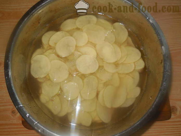 Chips mula sa patatas sa isang pan - kung paano gumawa ng potato chips mula sa bahay, hakbang-hakbang recipe litrato