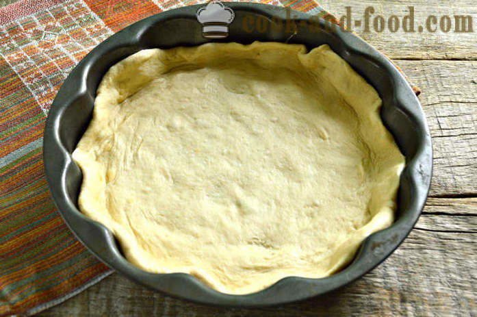 Masarap cake sakop na may mushroom at repolyo - kung paano maghurno isang pie na may repolyo at mushroom sa hurno, na may isang hakbang-hakbang recipe litrato