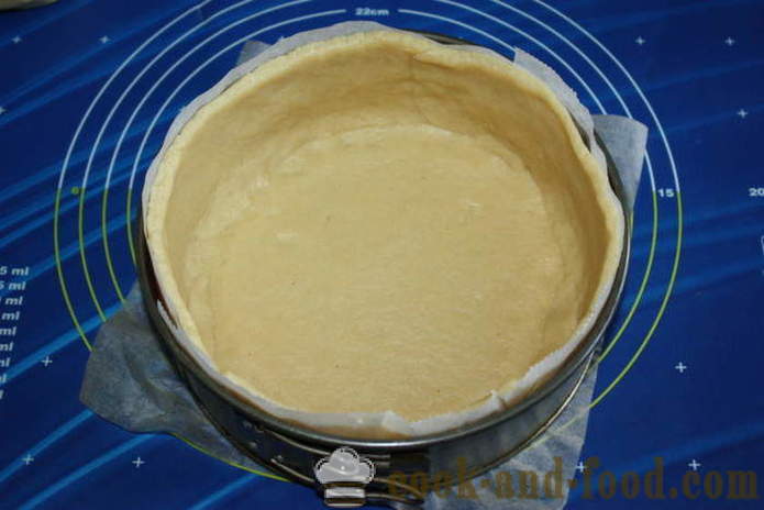 Sand Cherry Pie - kung paano maghurno isang cake na may seresa sa hurno, na may isang hakbang-hakbang recipe litrato