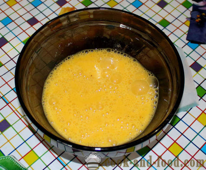 Simple cheesecake batter para sa mga isda, chops, manok, cauliflower o pipino - kung paano gumawa ng keso batter, na may isang hakbang-hakbang recipe litrato