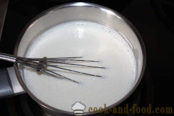 Custard na may cream at almirol - kung paano magluto creamy leche flan, isang hakbang-hakbang recipe litrato