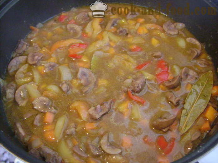 Kidneys beef nilaga masarap at maayos - kung paano magluto karne ng baka bato, walang amoy, na may isang hakbang-hakbang recipe litrato