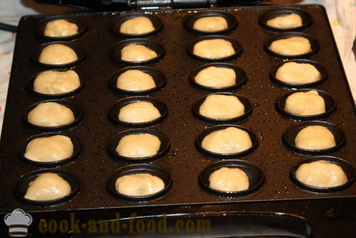 Cookies Nuts bilang isang bata - kung paano gumawa ng cookies na may condensed nuts gatas, old hakbang-hakbang recipe litrato