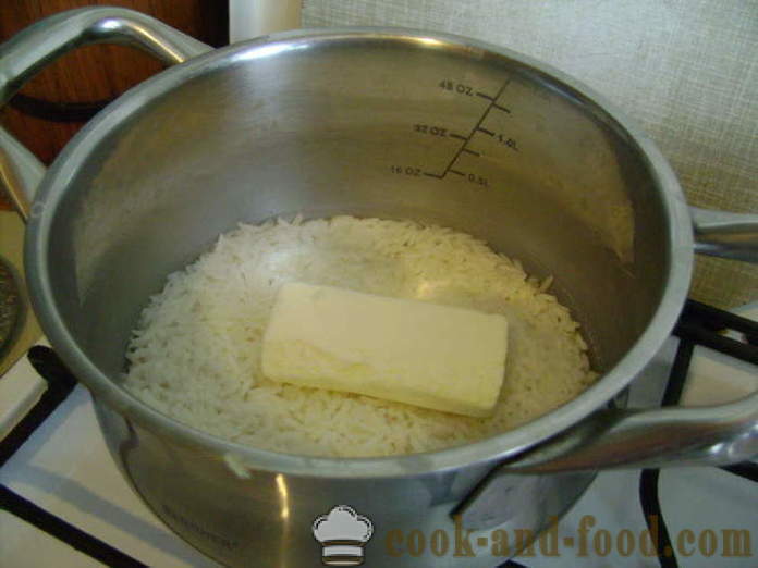 Masarap guhuin bigas garnish - kung paano magluto malulutong na rice garnish sa Chinese, ang isang hakbang-hakbang recipe litrato