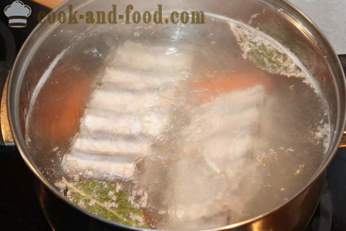 Bacon sa oven - kung paano magluto bacon sa kalan, na may isang hakbang-hakbang recipe litrato