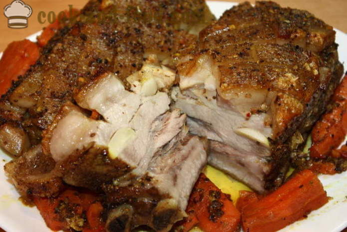 Bacon sa oven - kung paano magluto bacon sa kalan, na may isang hakbang-hakbang recipe litrato