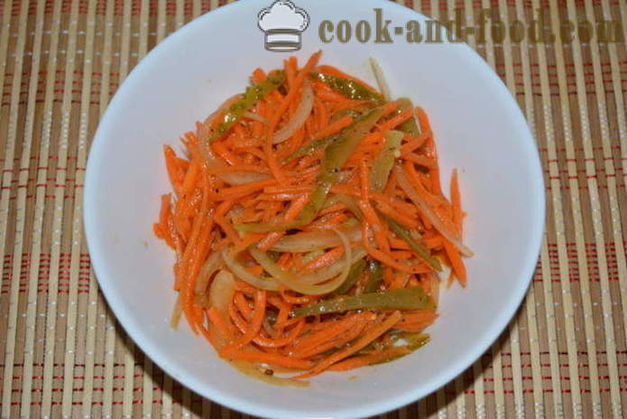 Ang isang simpleng salad na may Korean karot at pipino - kung paano magluto Korean salad ng karot at cucumber, na may isang hakbang-hakbang recipe litrato
