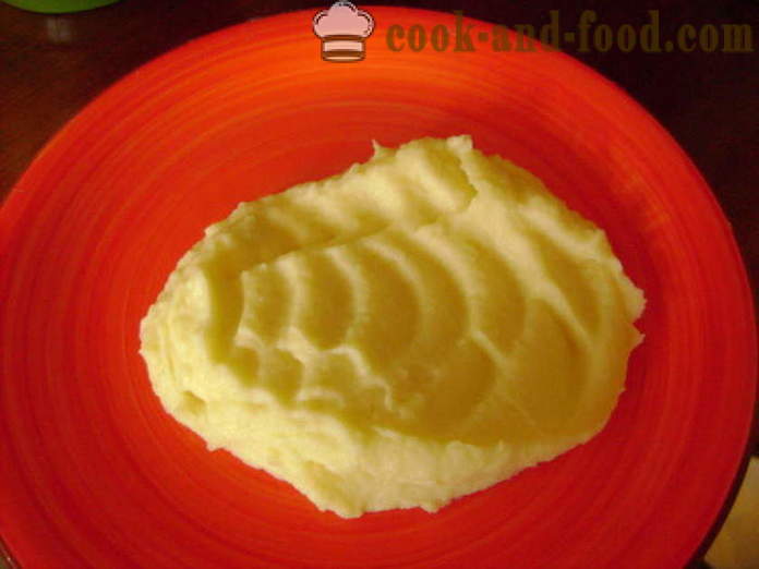 Niligis na patatas na may gatas - kung paano magluto mashed patatas, isang hakbang-hakbang recipe litrato