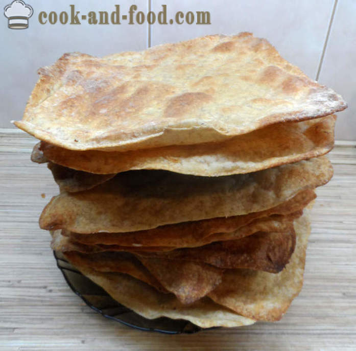 Chapati - Indian cakes - kung paano gumawa ng chapatis sa bahay, hakbang-hakbang recipe litrato