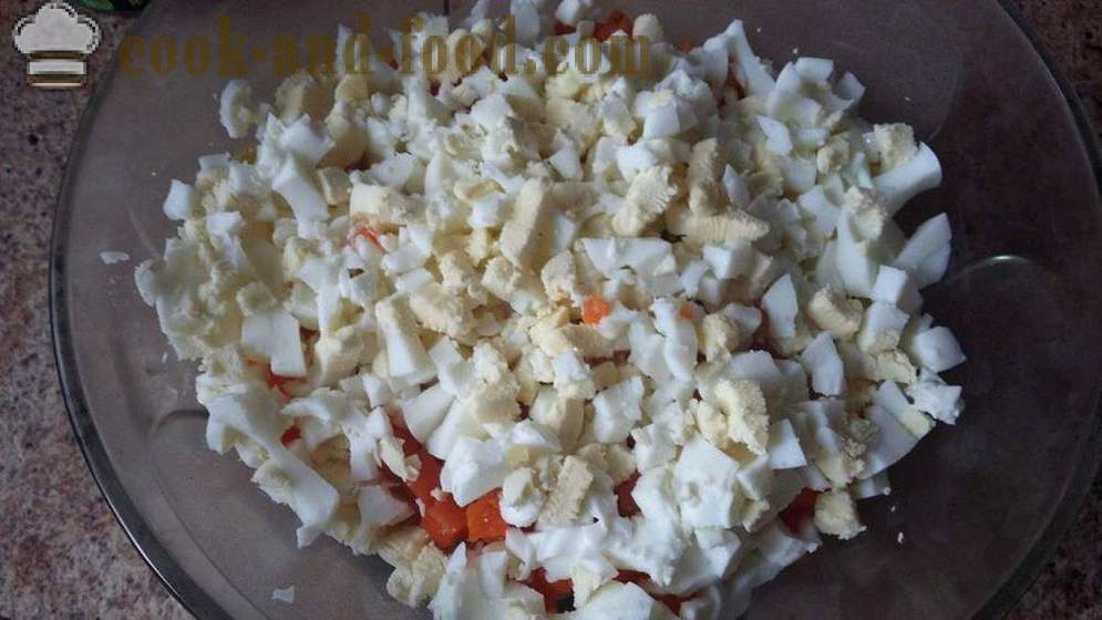 Salad ng tuna isda na may itlog at patatas - kung paano upang maghanda ng salad ng tuna de-latang, sunud-sunod na recipe litrato