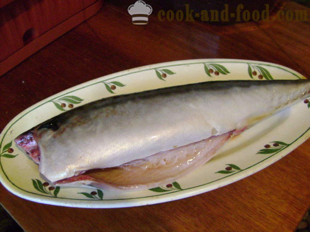 Salted mackerel dry pamamaraan - pagbuburo mackerel paraan sa bahay, hakbang-hakbang recipe litrato