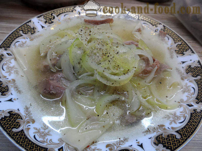 Soup shourpa sa bahay - kung paano magluto Shurpa sa bahay, hakbang-hakbang recipe litrato