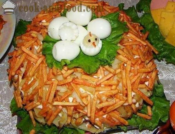 Salad para sa New Year 2017 - masarap na mga recipe ng salad ng Bagong Taon sa Year of the Rooster