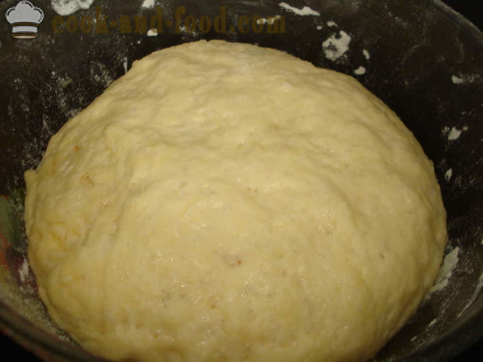 Yeast cake na may poppy buto sa hurno - kung paano magluto ng cake na may poppy buto, ang isang hakbang-hakbang recipe litrato