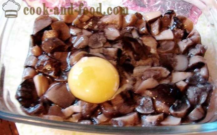 Potato gratin na may mushroom sa hurno - kung paano magluto patatas kaserol na may mushroom, isang hakbang-hakbang recipe litrato