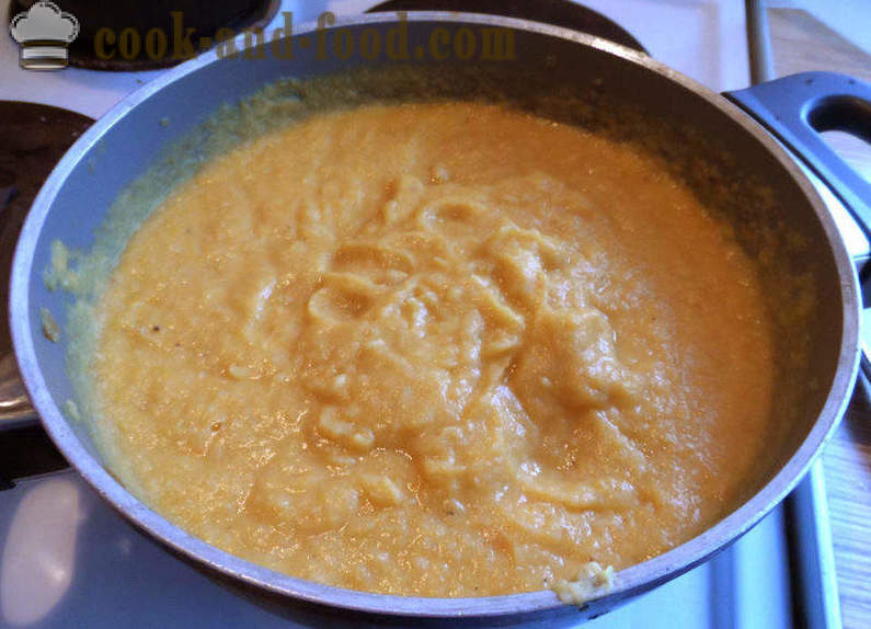 Kalabasa at lentil sopas - kung paano magluto sopas ng brown lentils, hakbang-hakbang recipe litrato