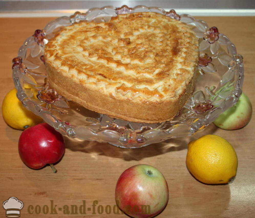 Closed apple pie kuwarta - kung paano gumawa ng isang pie masa, ang isang hakbang-hakbang recipe litrato