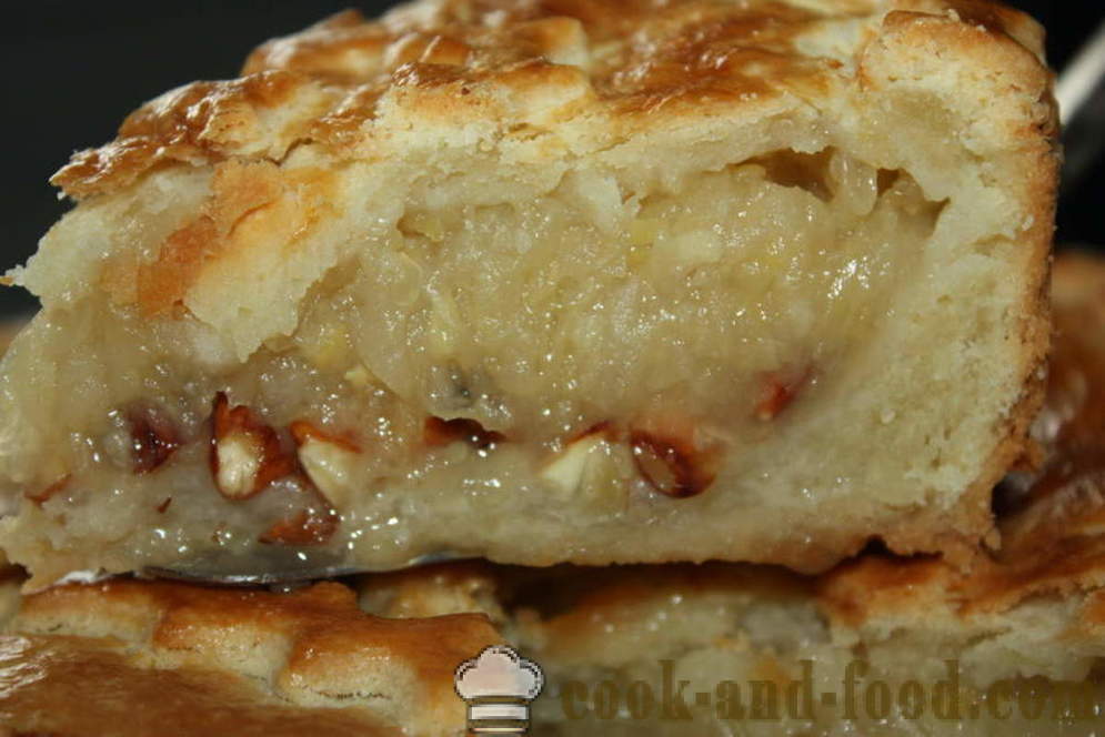 Closed apple pie kuwarta - kung paano gumawa ng isang pie masa, ang isang hakbang-hakbang recipe litrato
