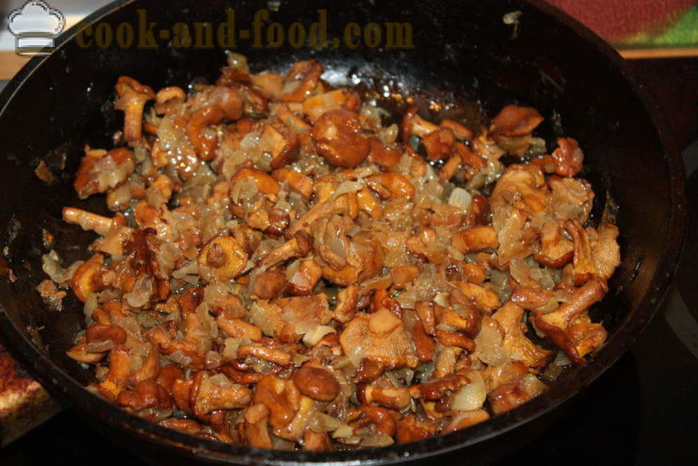 Vegetable terrine sa chanterelle mushroom - kung paano gumawa ng isang terrine sa bahay, hakbang-hakbang recipe litrato