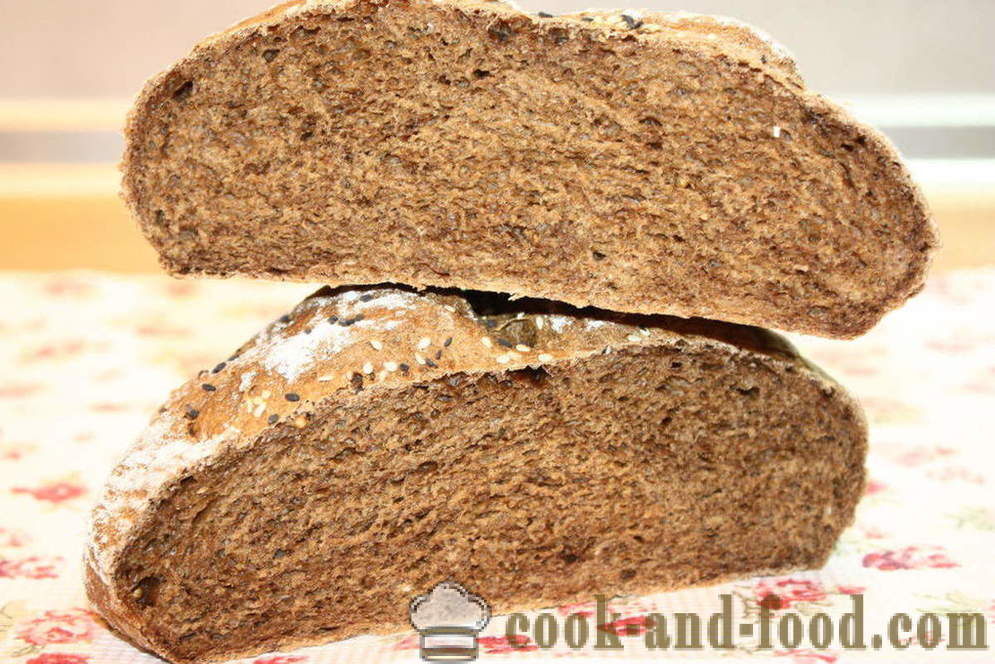Recipe para sa rye bread sa oven - kung paano maghurno rye bread sa bahay, hakbang-hakbang recipe litrato