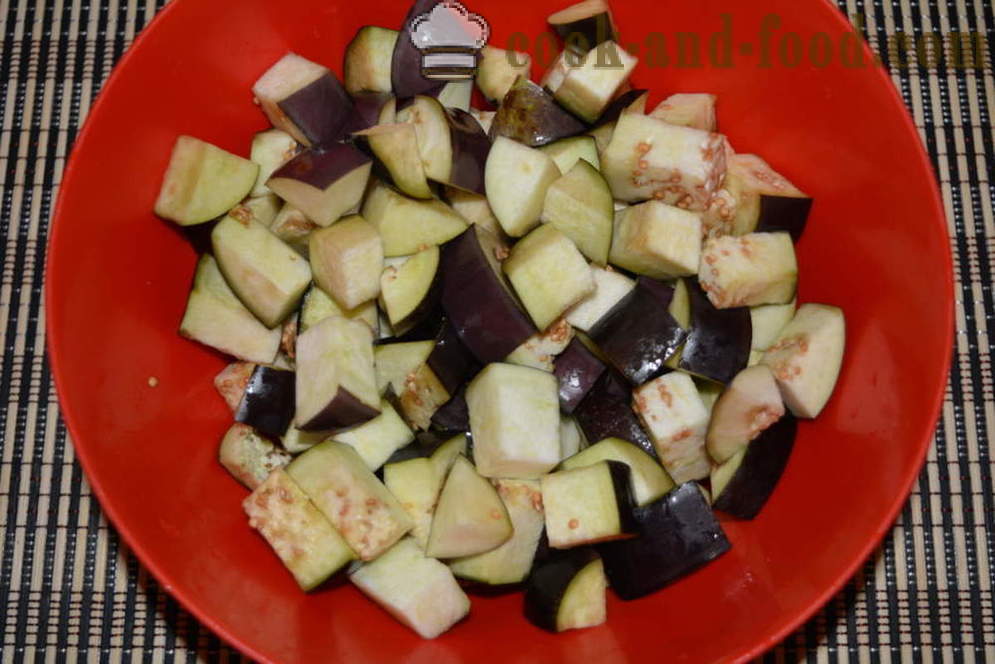 Gulay nilagang na may talong at pipino sa ang oven - kung paano magluto sautéed talong at pipino, na may isang hakbang-hakbang recipe litrato